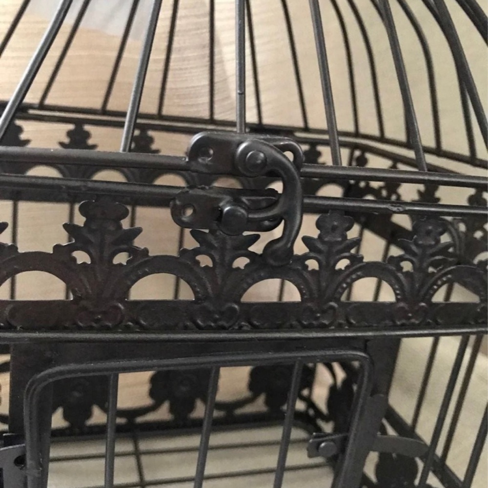 Birdcage metal decorative decor garden planter - Picture 2 of 5